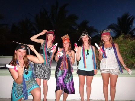 The college graduates of the 2013 Akumal class!